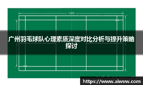 广州羽毛球队心理素质深度对比分析与提升策略探讨