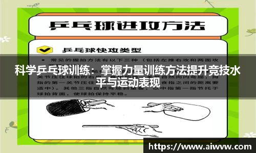 科学乒乓球训练：掌握力量训练方法提升竞技水平与运动表现